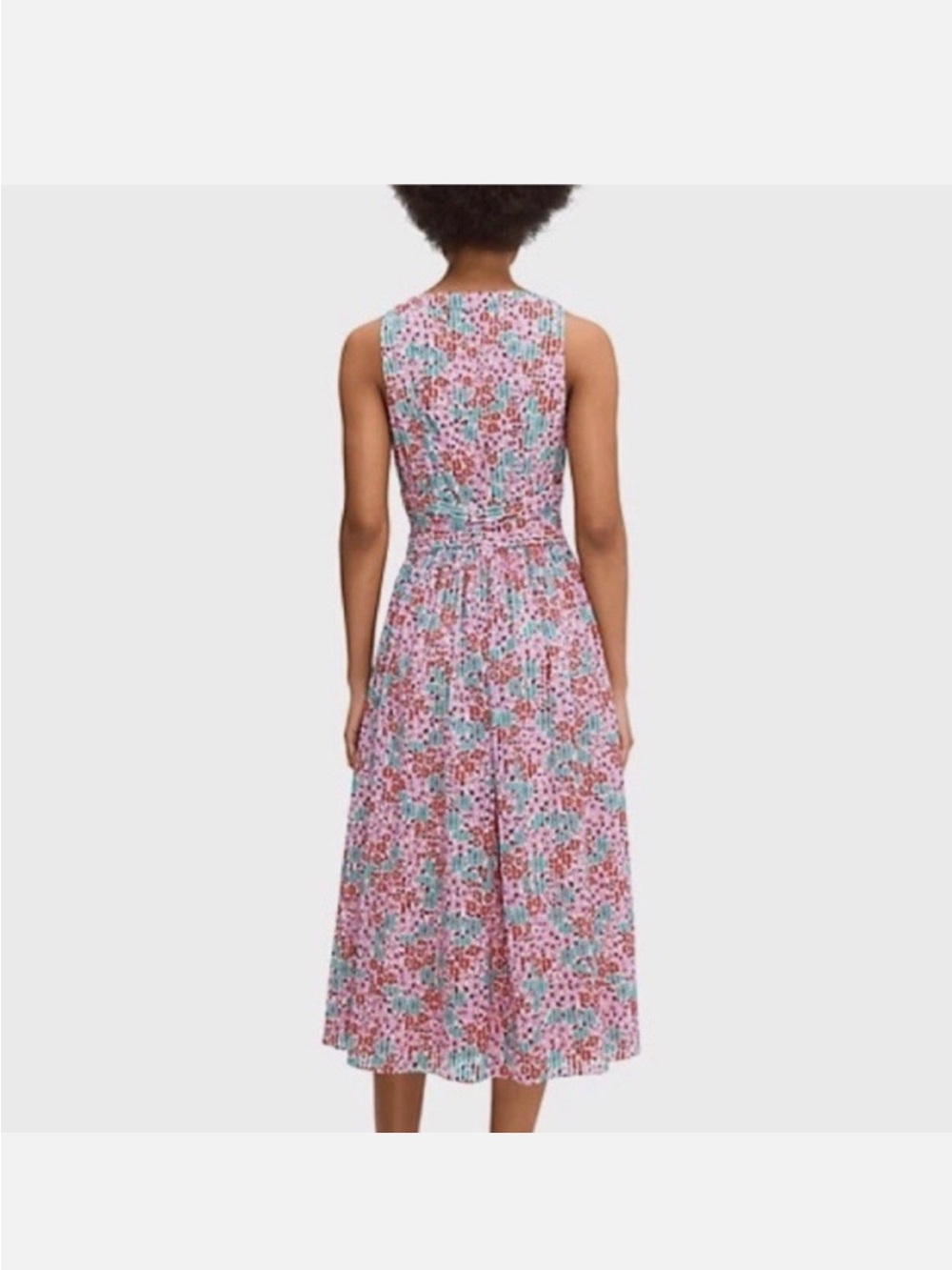 Kate Spade Floral Medley Burnout Midi Dress - Sz 2 Style Number: NJMUB409 - Picture 13 of 14